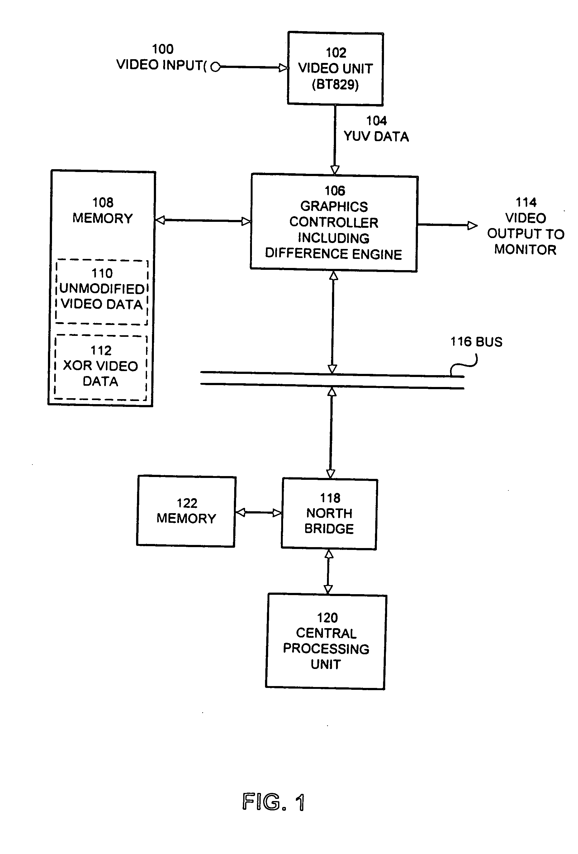 Method for assisting video compression in a computer system