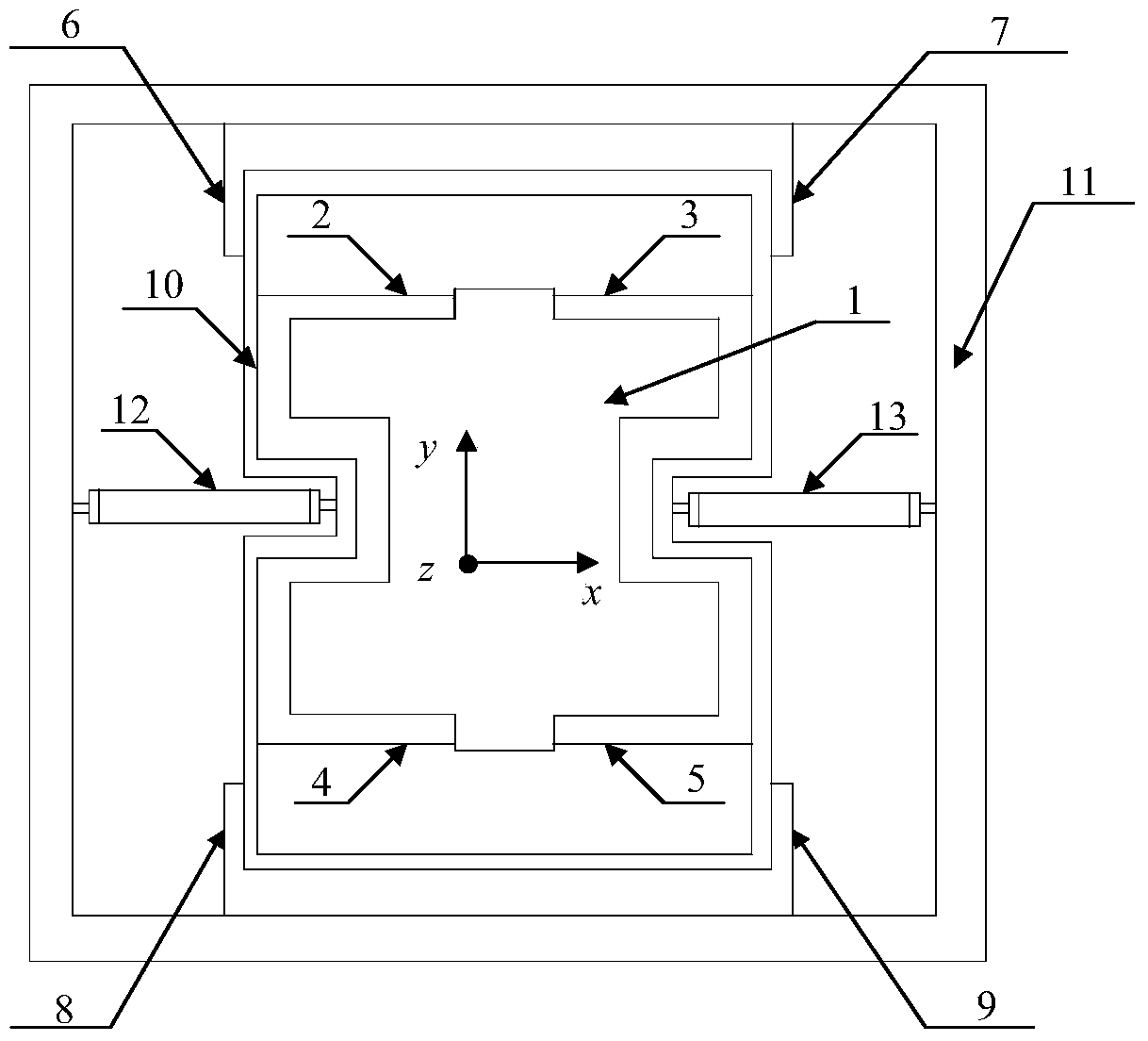 A Fully Symmetrical Decoupling Direct Output Frequency Vibration Gyroscope
