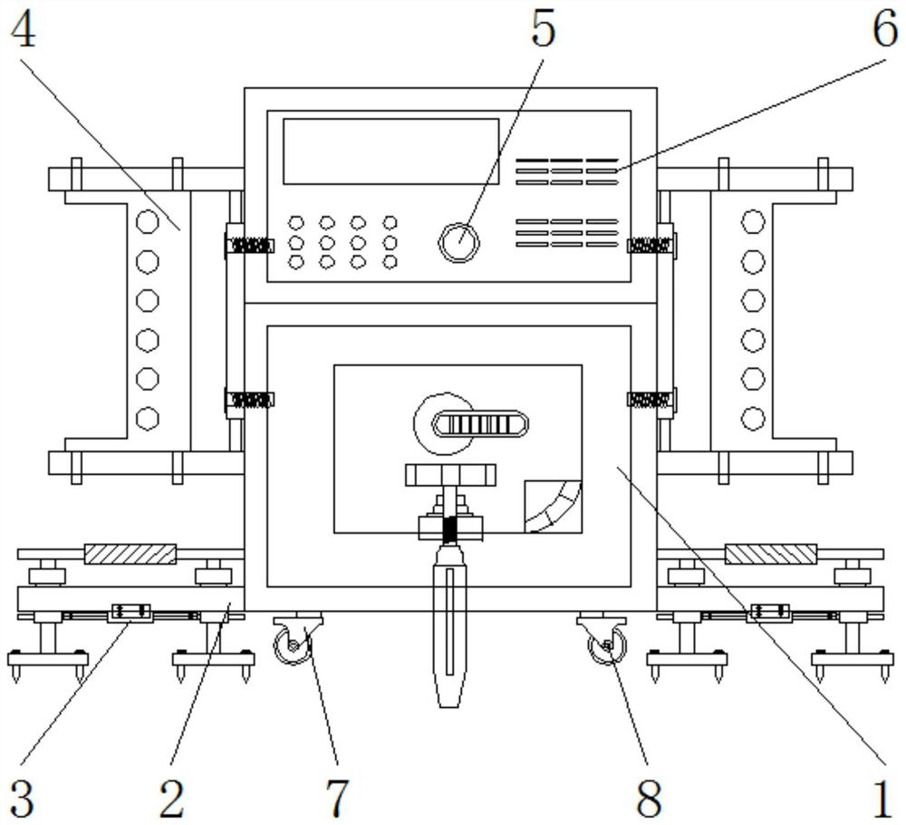 Soil pollution detection device