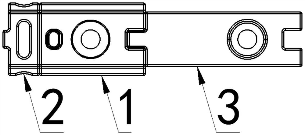 An energy-absorbing limit block for a sliding brace