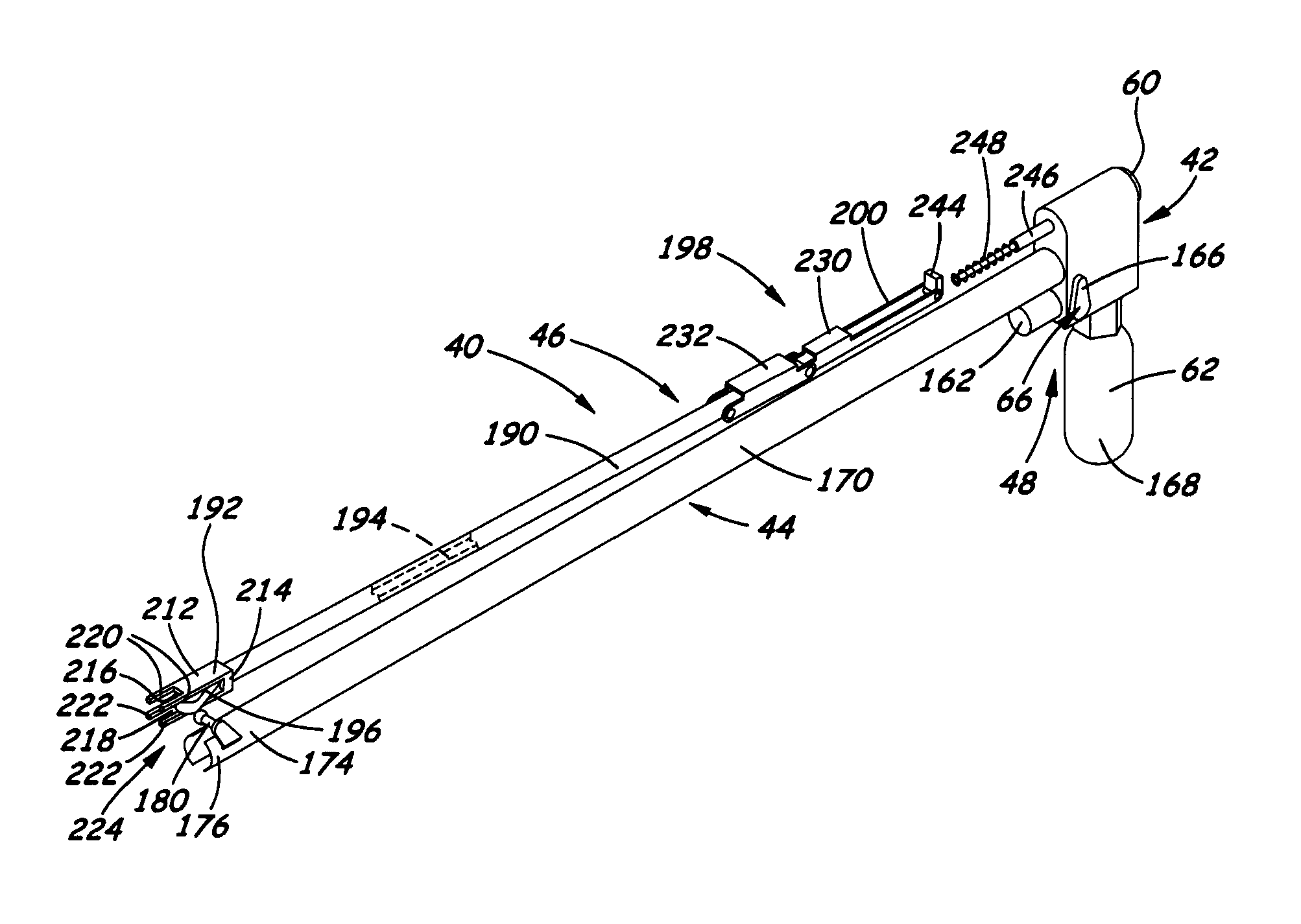 Apparatus and method for applying sustained tension on a tether
