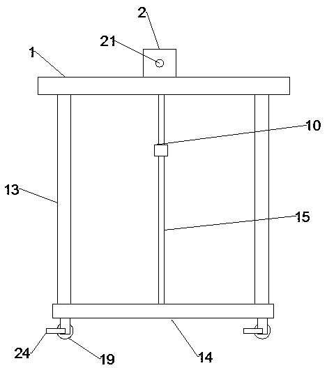 Hoisting device for overhauls of chemical equipment