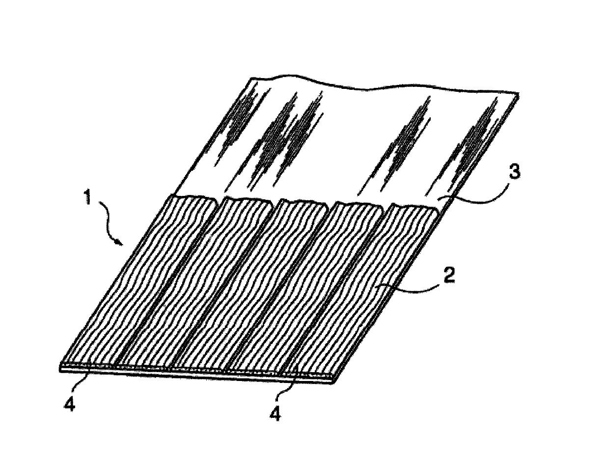Composite laminate with improved shock strength, as well as preparation method and use thereof