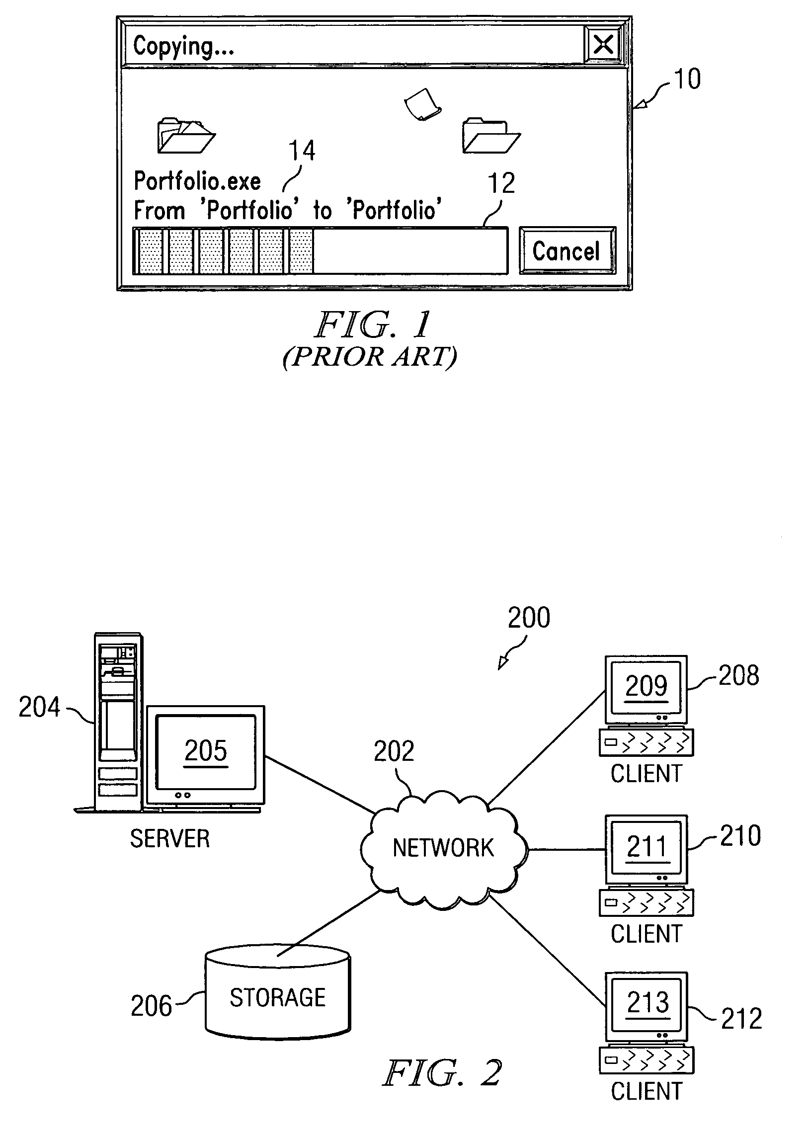 Method and apparatus for displaying status of hierarchical operations