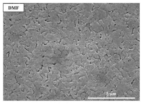 Solvent, method and application for preparing high-performance metal halide perovskite thin film