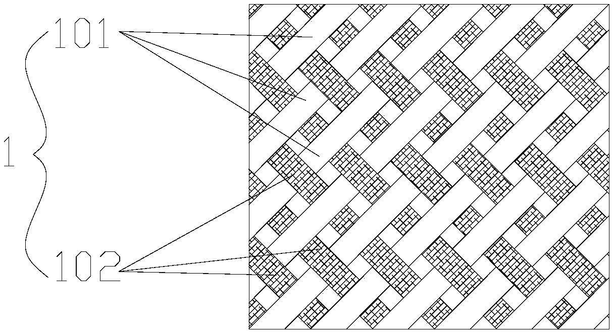 Anti-electromagnetic radiation fabric and manufacturing process thereof