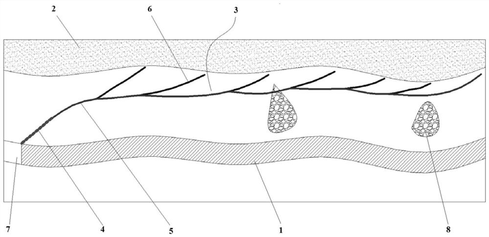 Advanced geological exploration device and method for directional drilling coal mine underground rock shield roadway