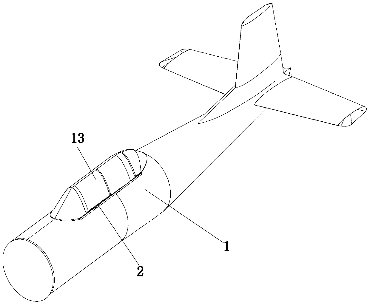 Synchronous linkage locking device for general aircraft cabin door