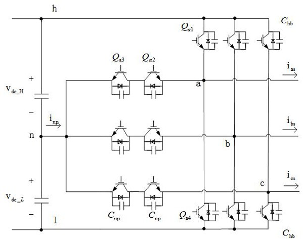 Compensation method for nonlinear region of three-level T-type inverter