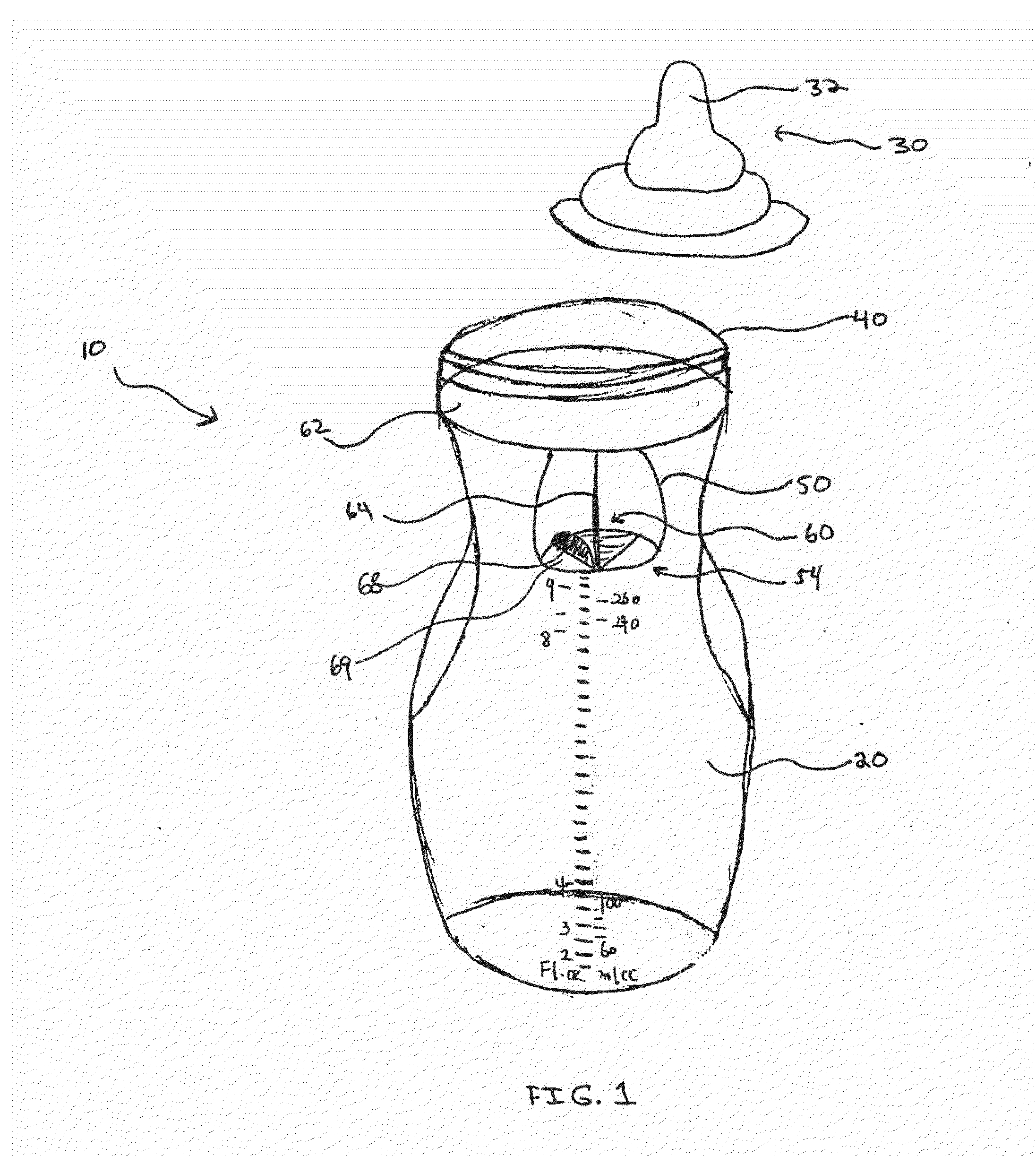 Infant bottle and warming cover
