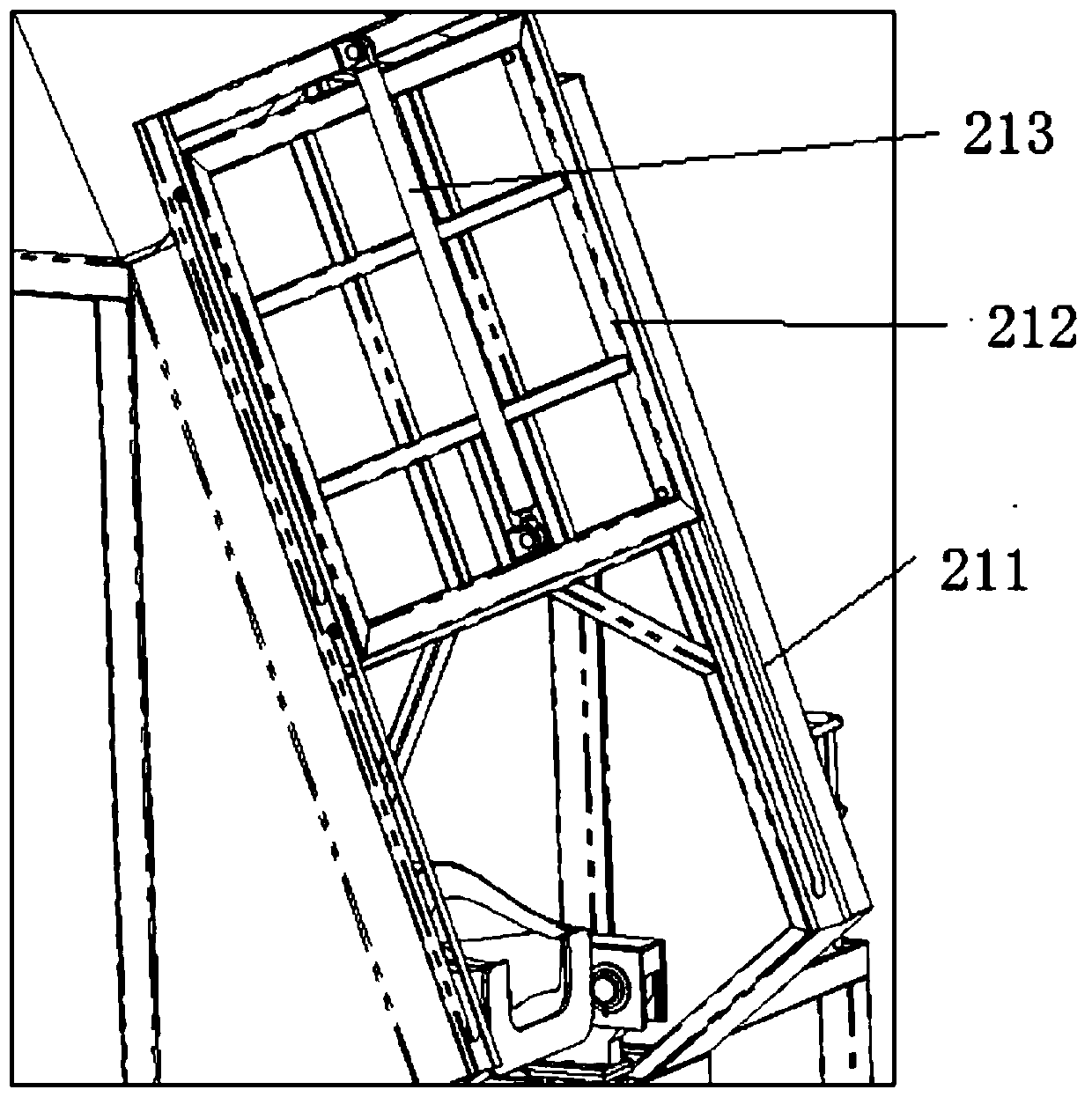 Pure magnesium molten iron spheroidizing station and control method thereof