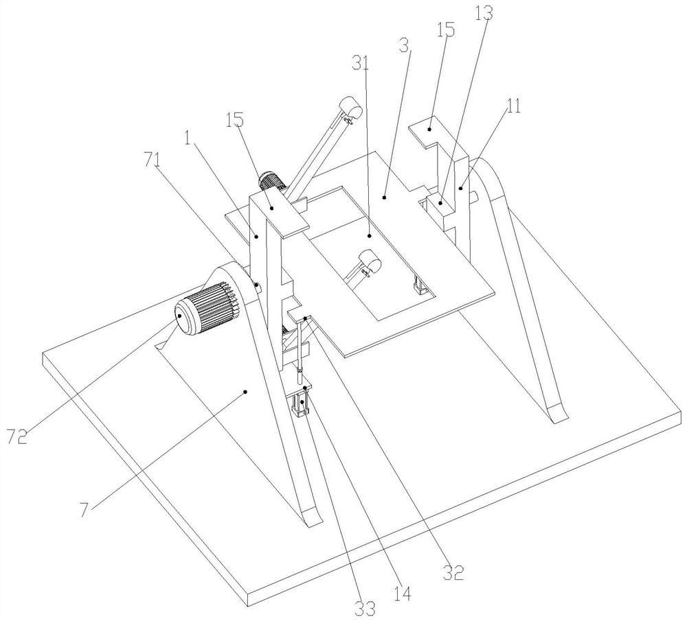 A metal plate strength testing device