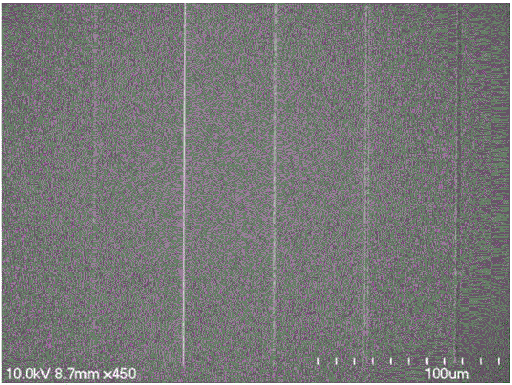 Method for preparing surface micro-nano pattern by two-step method