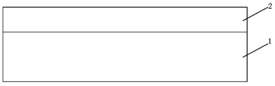 Nanocrystalline and synthetic graphite non-adhesive composite material and preparation method thereof