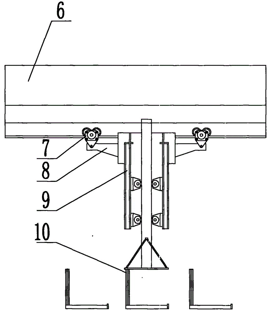 Lifting and placing machine for rubber and plastic pipes