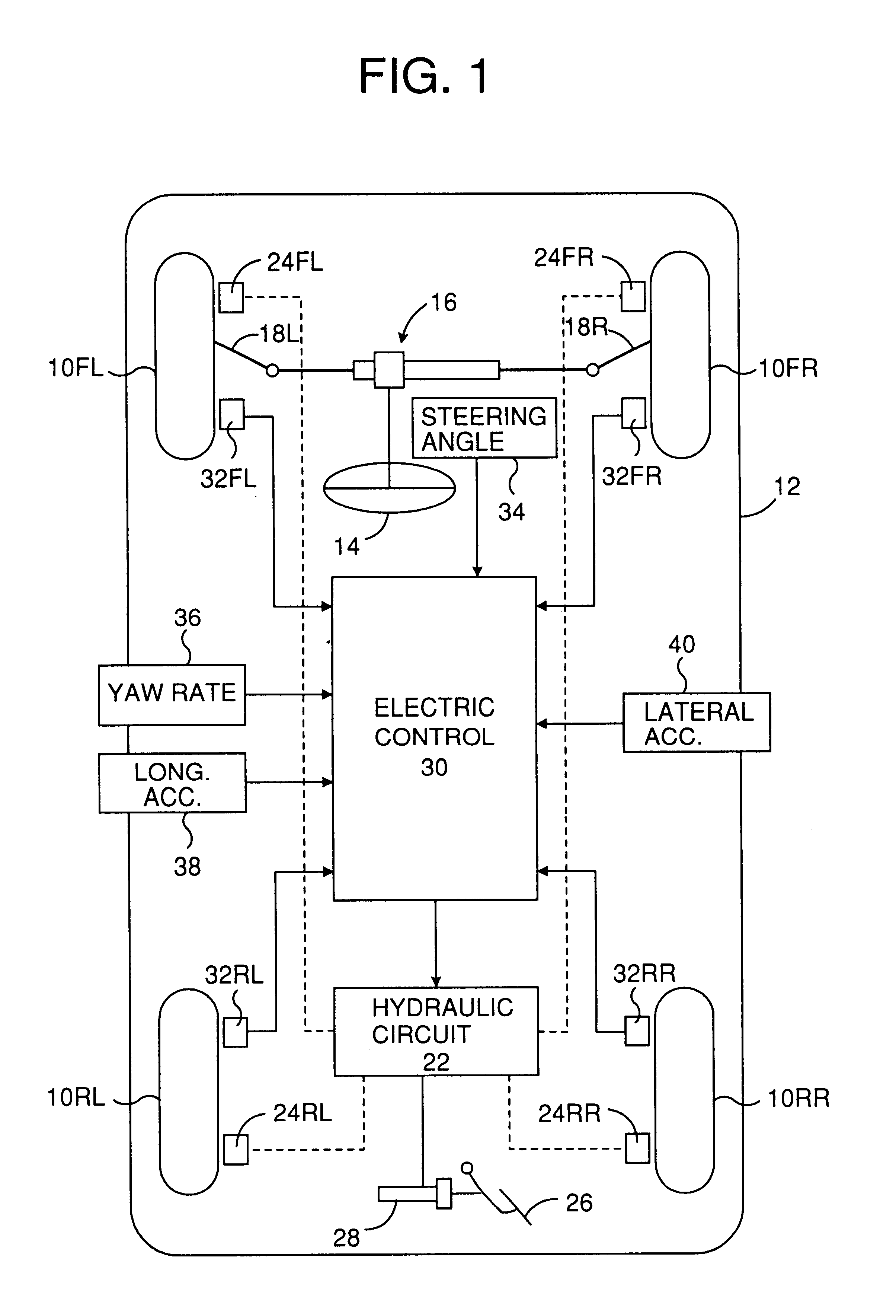 Device for controlling spin/driftout of vehicle compatibly with roll control