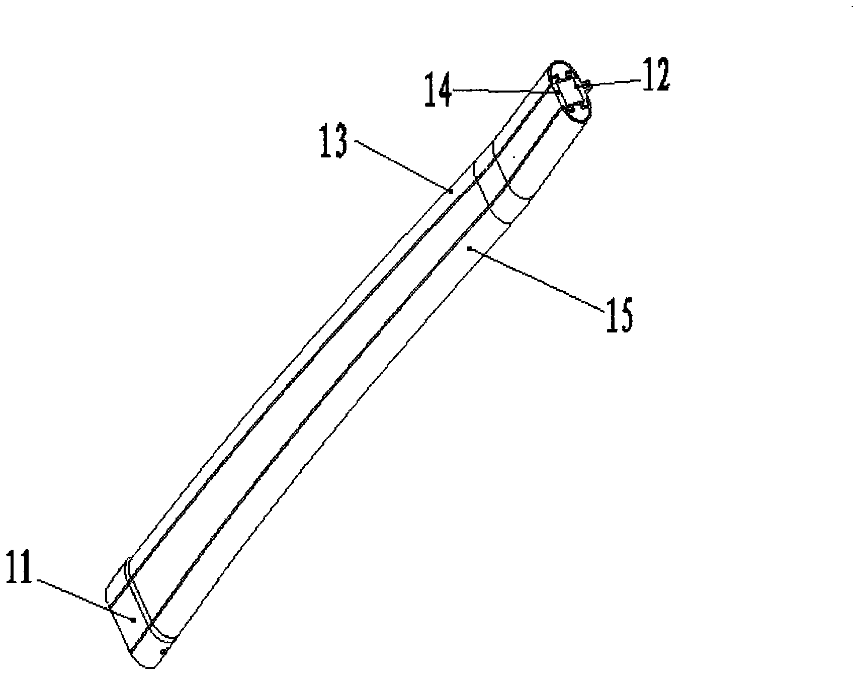 Children game bed adopting novel supporting rod structure