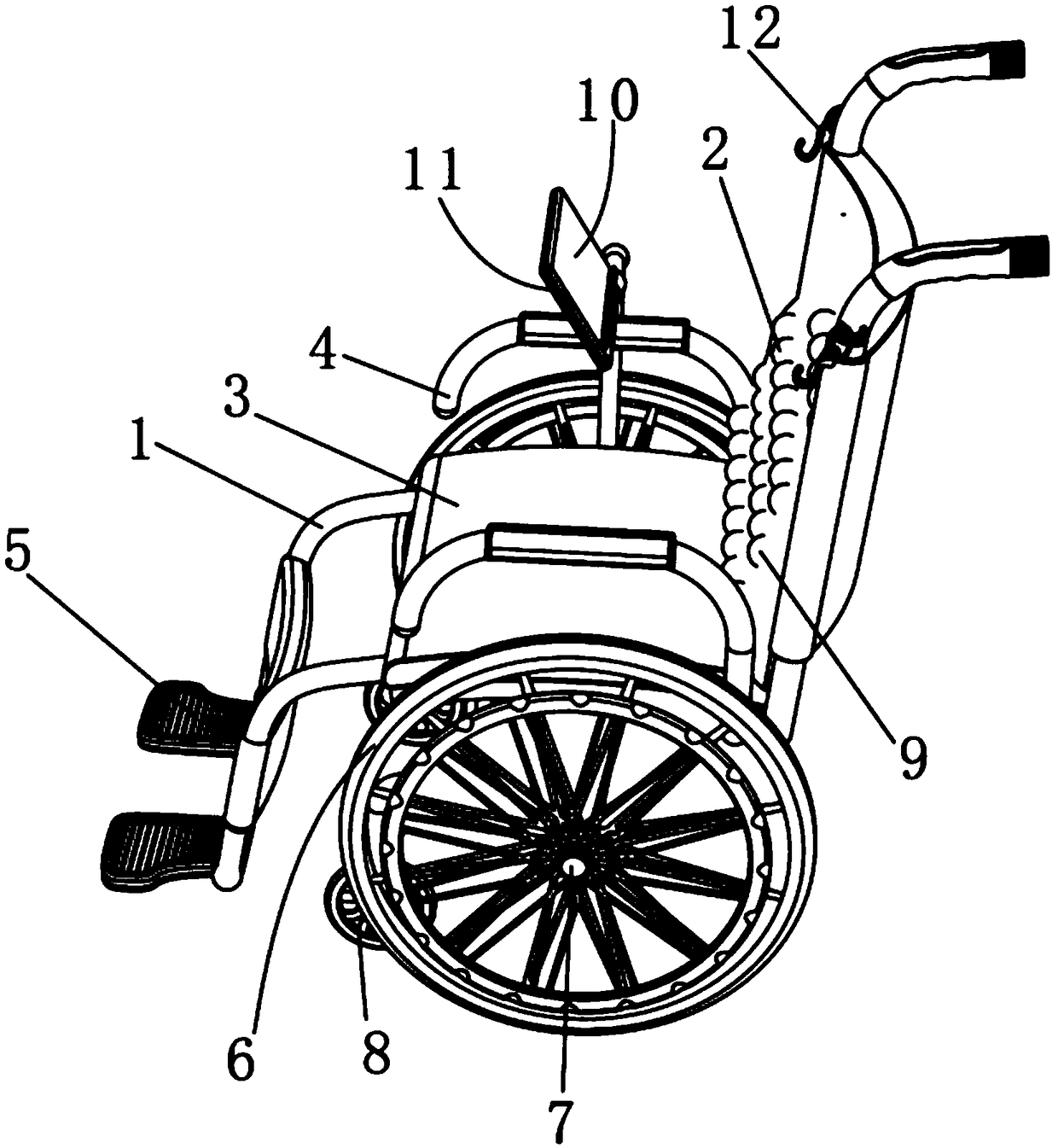 A convenient wheelchair