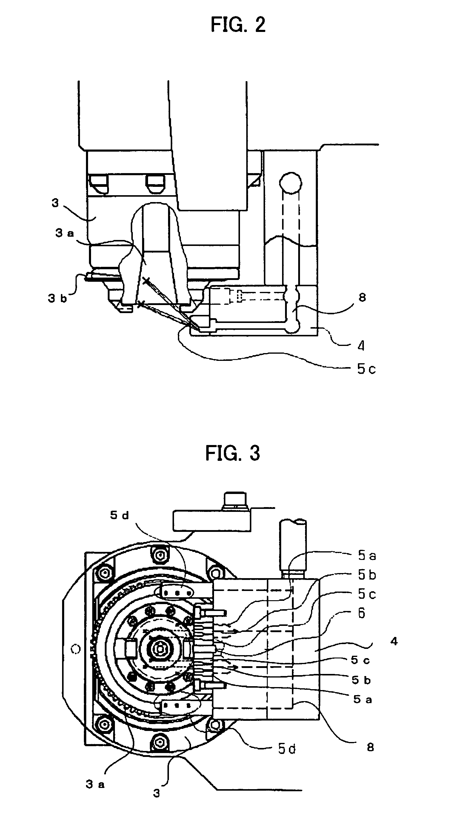 Automatic tool changing device for machine tool