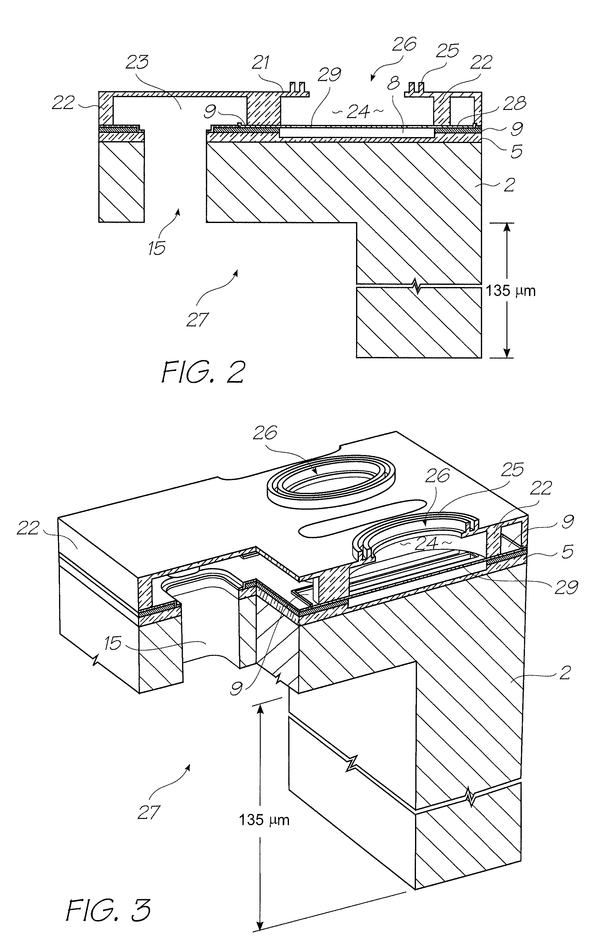 Printhead having moving roof structure and mechanical seal