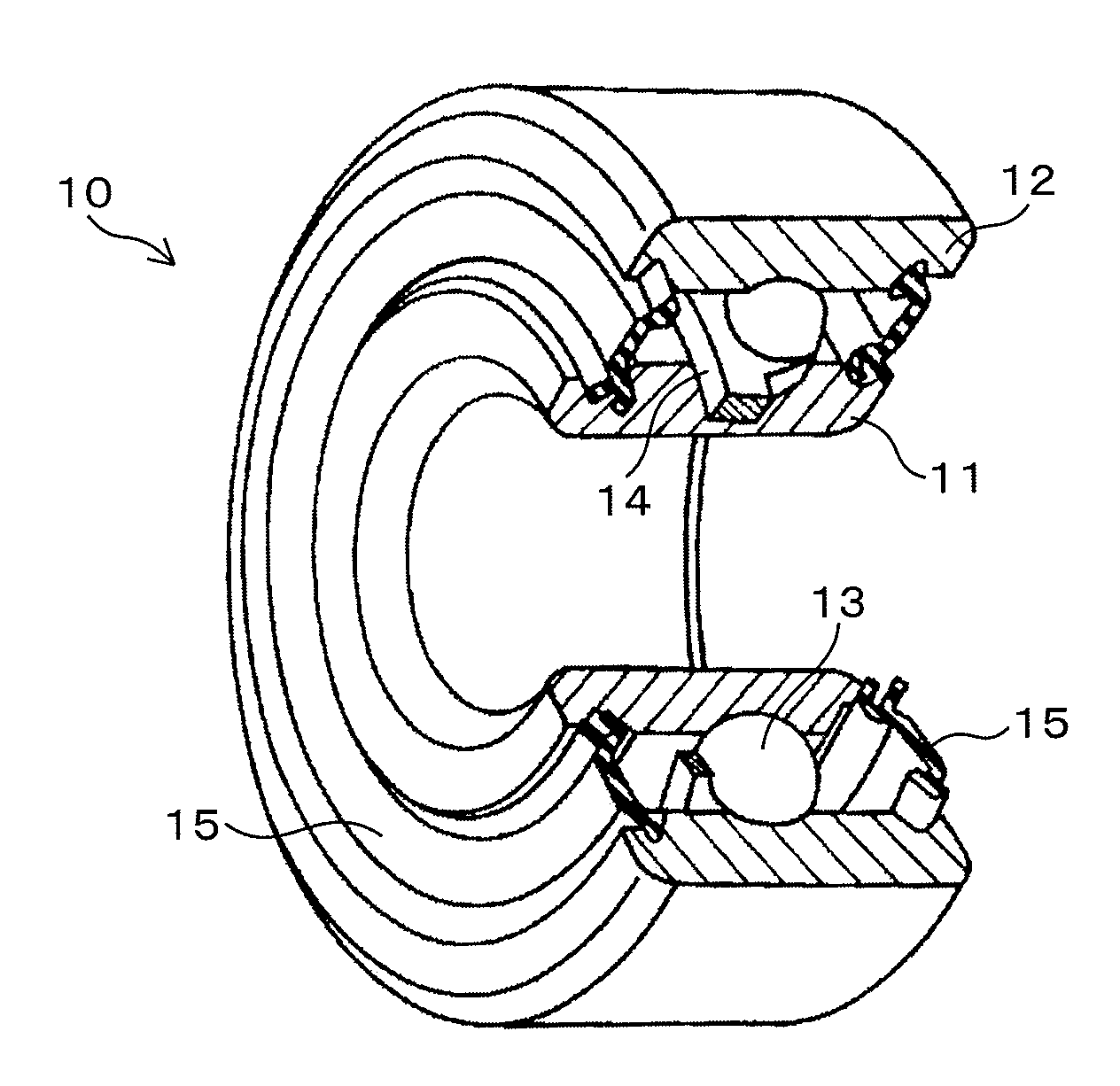 Martensitic stainless steel and antifriction bearing using the same