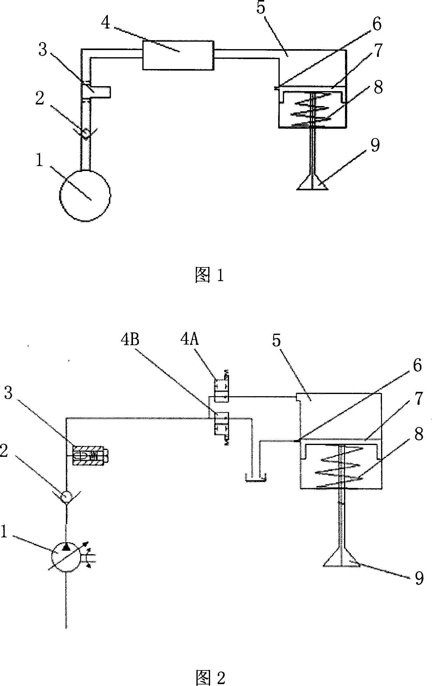 Engine air valve controlling mechanism