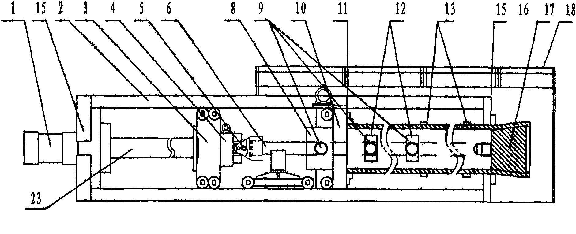 Method for performing expansion test of combined loads on solid expansion pipe