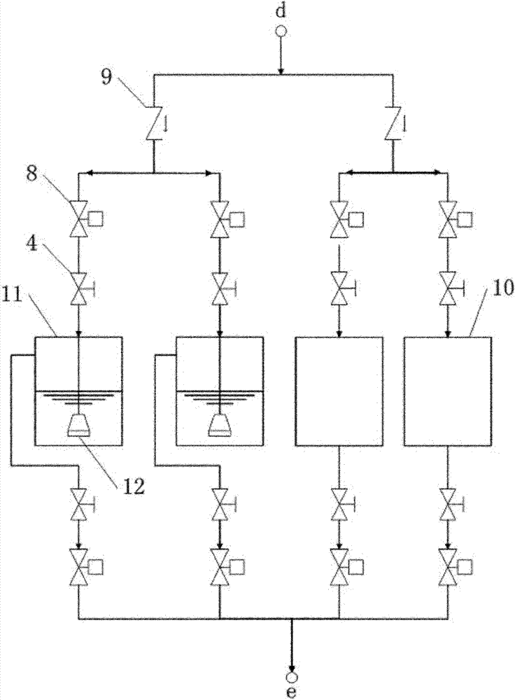 System for realizing automatic and continuous cleanness detection of multiple sample points