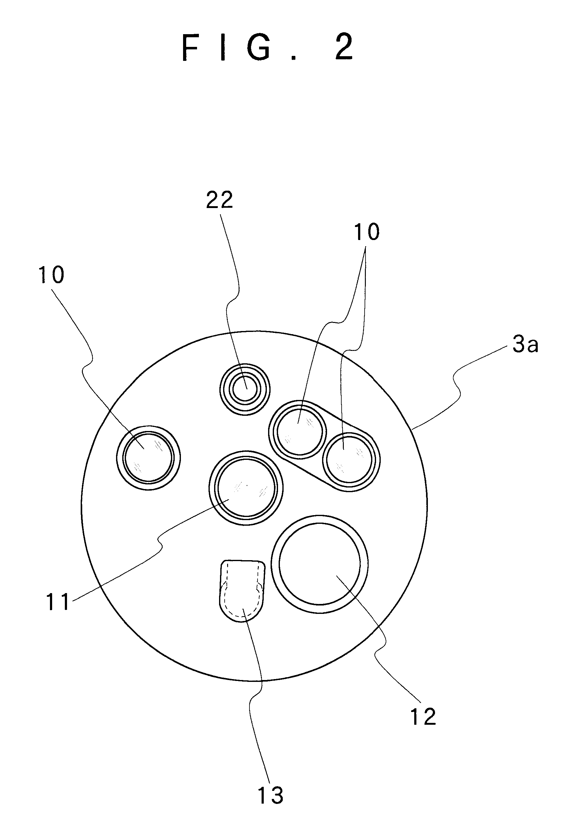 Endoscope with objective lens drive mechanism