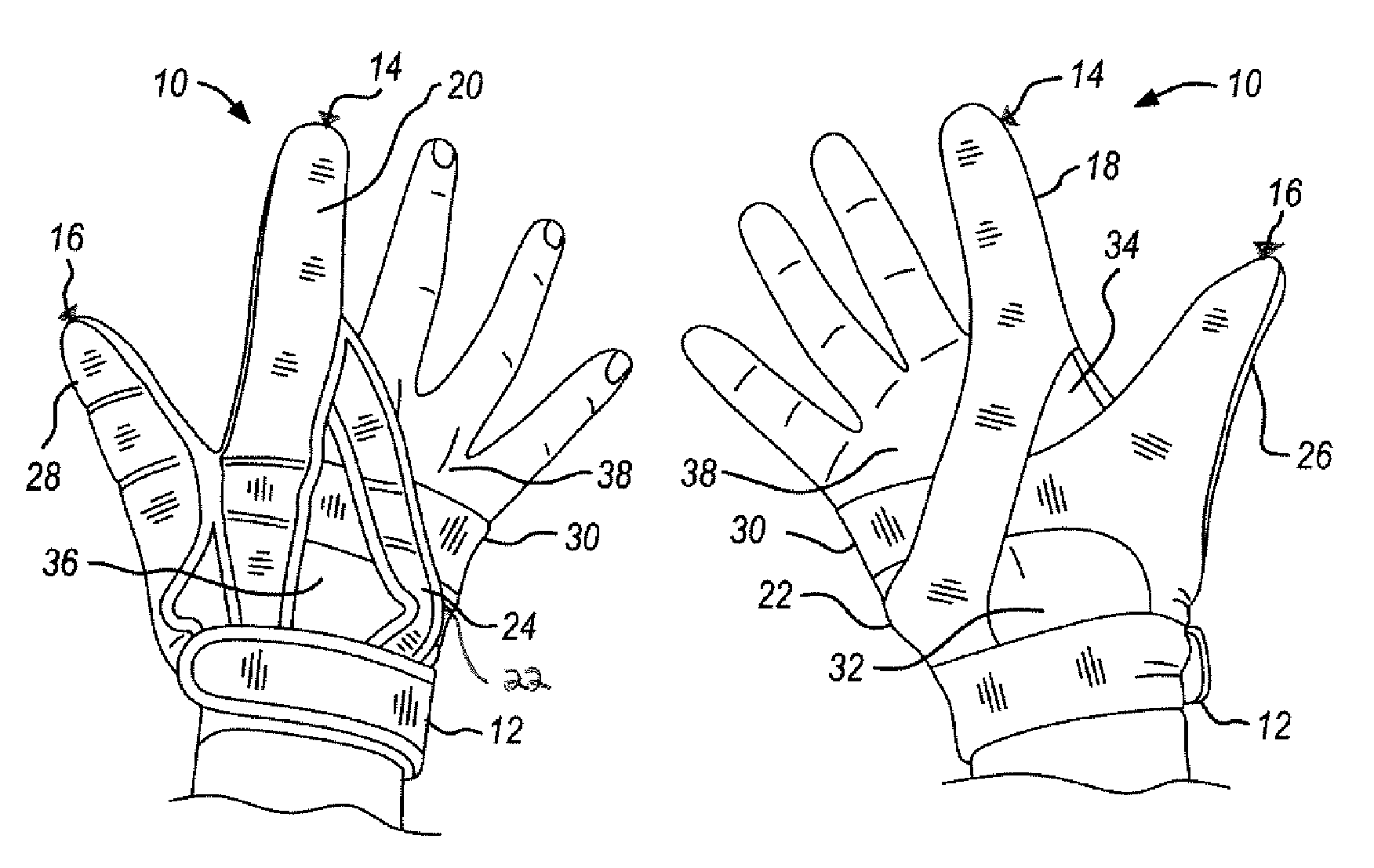 Trigger finger protective glove