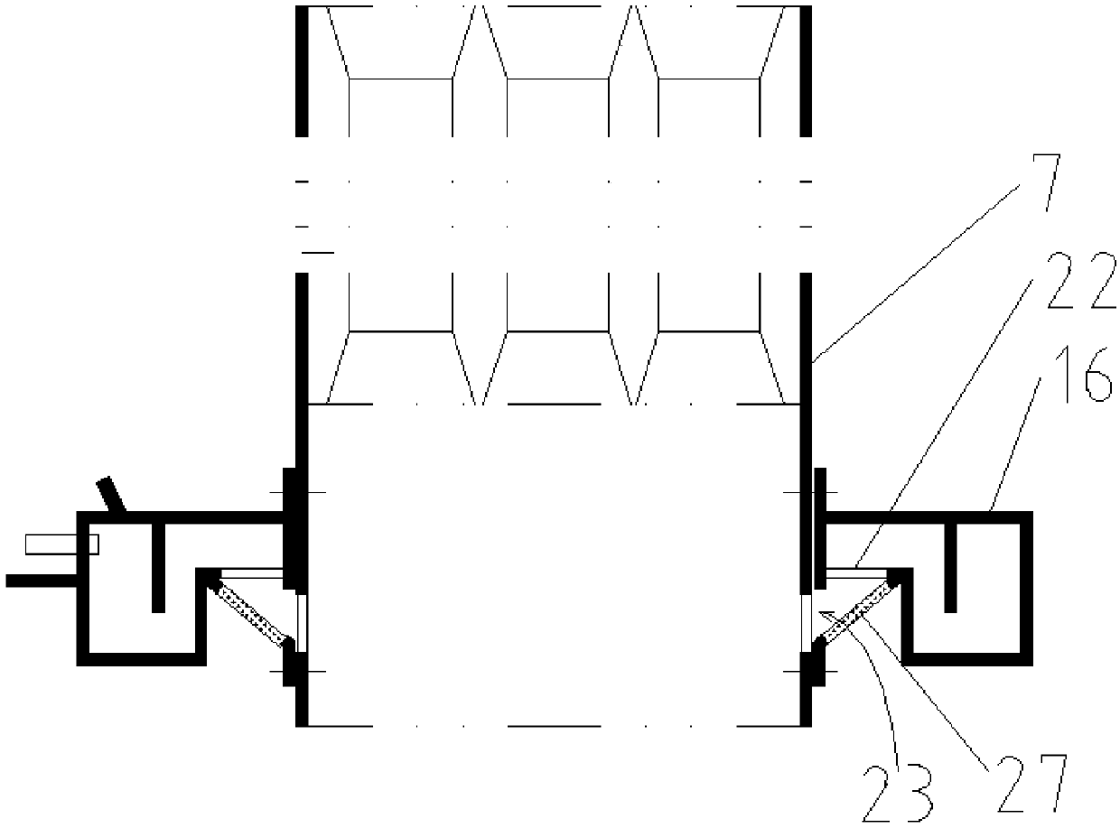 Slaked lime feeding device for half dry desulfurization of coal-fired flue gas