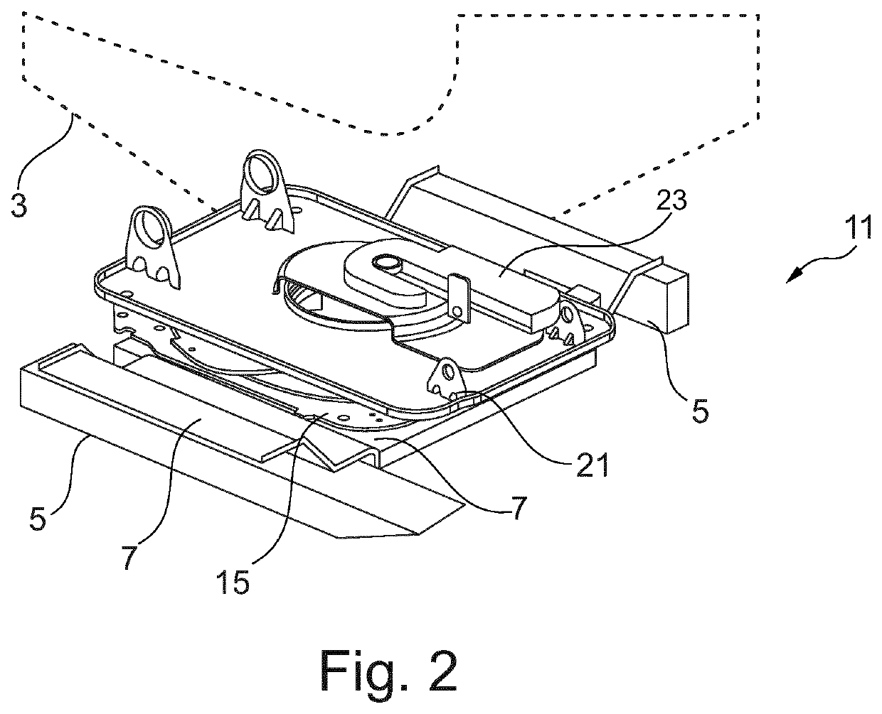 Vehicle seat having an adjusting device and vehicle having such a vehicle seat