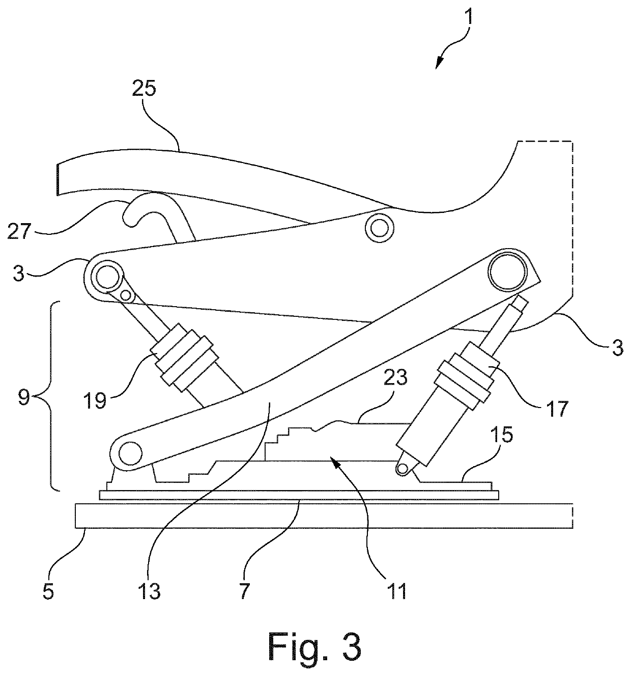 Vehicle seat having an adjusting device and vehicle having such a vehicle seat