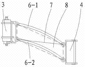 Sweeping and brushing device for road sweeping vehicle