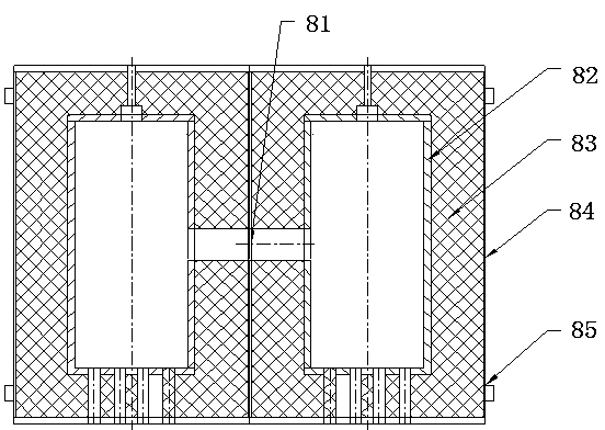 System for artificial synthesis of oil-gas containing fluid inclusion