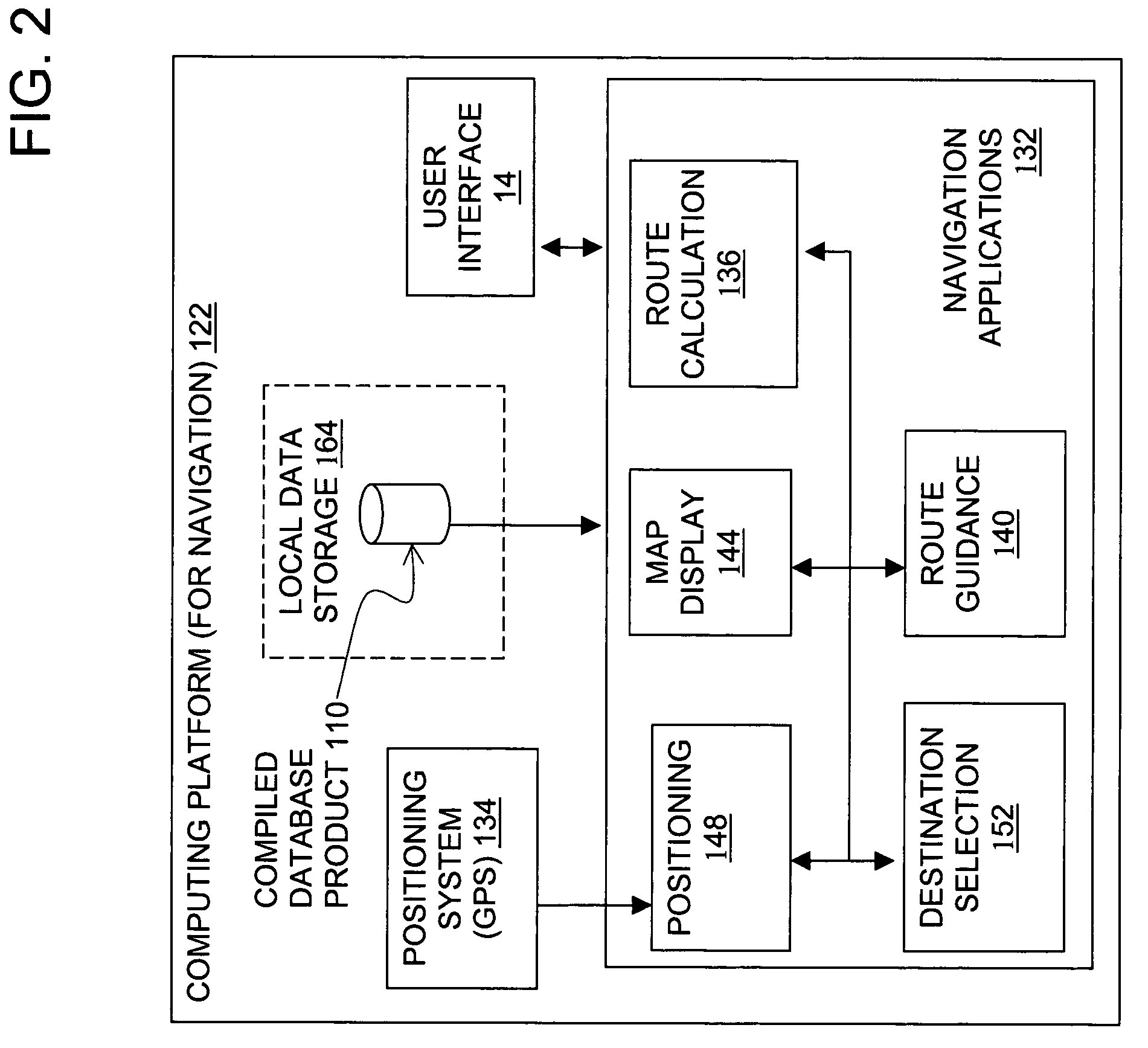 Method of organizing map data for affinity relationships and application for use thereof