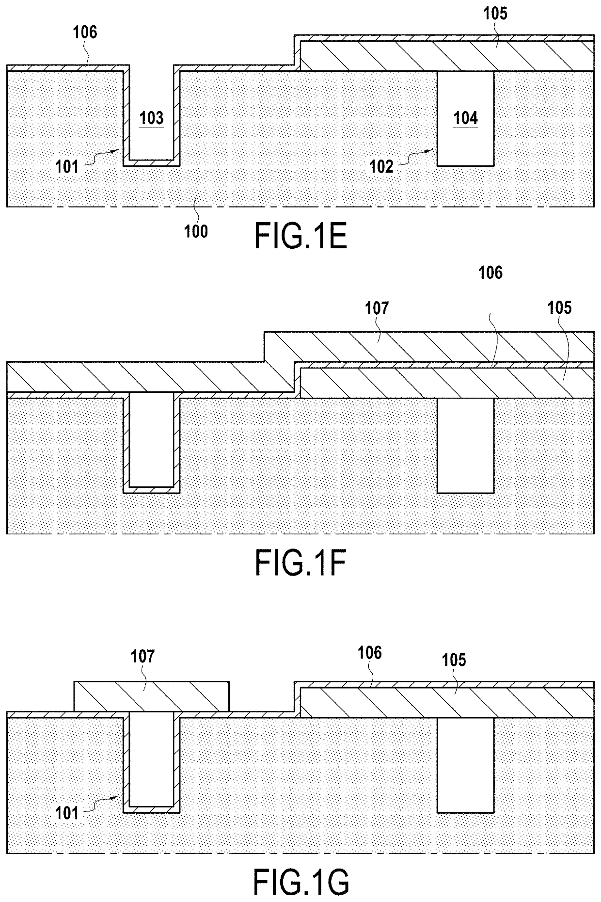 Method for forming an electronic product comprising two capacitors having different dielectric thicknesses, and corresponding electronic product