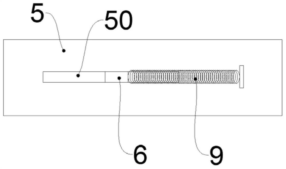 Aluminum profile cutting device