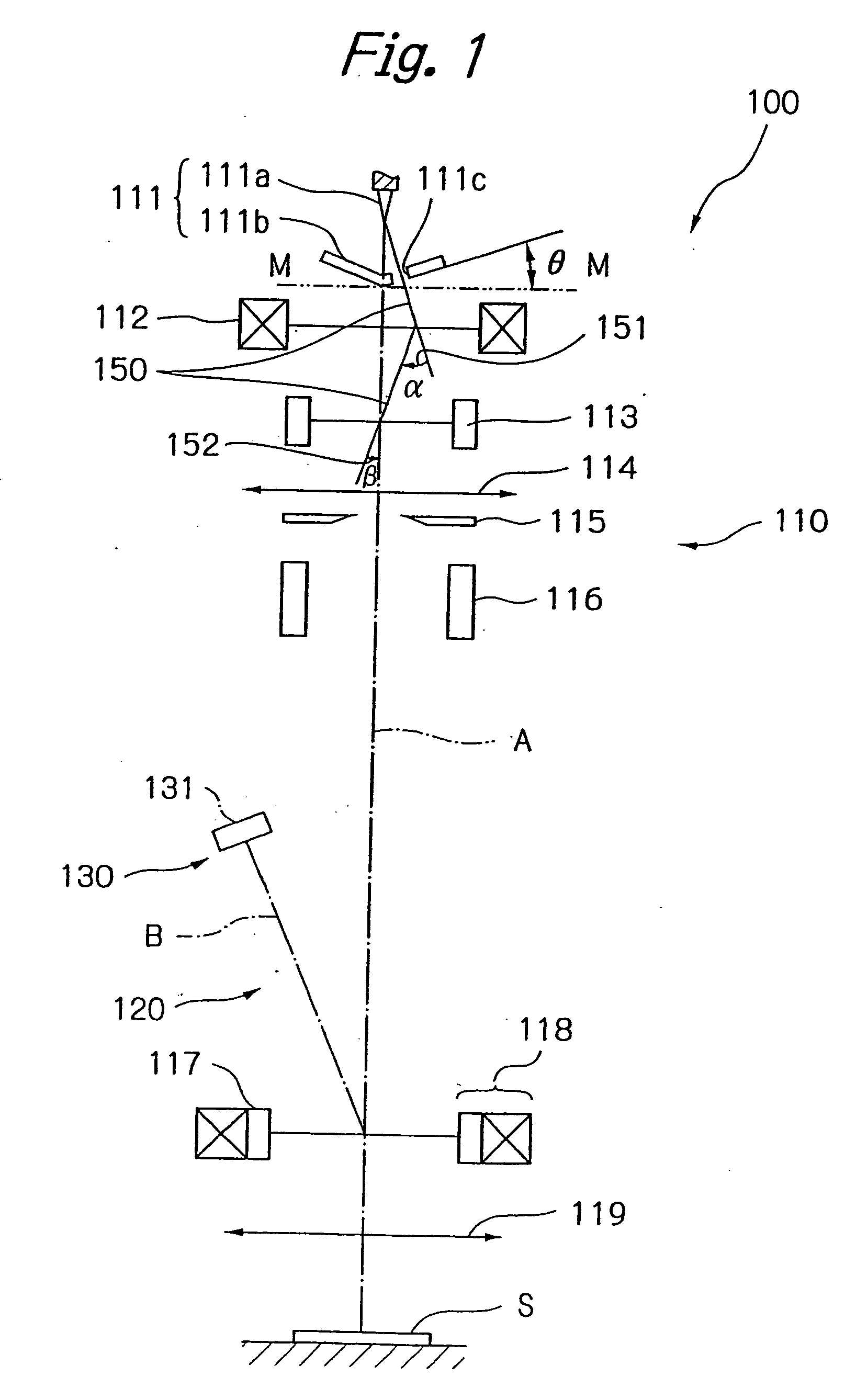 Electron beam apparatus and a device manufacturing method by using said electron beam apparatus