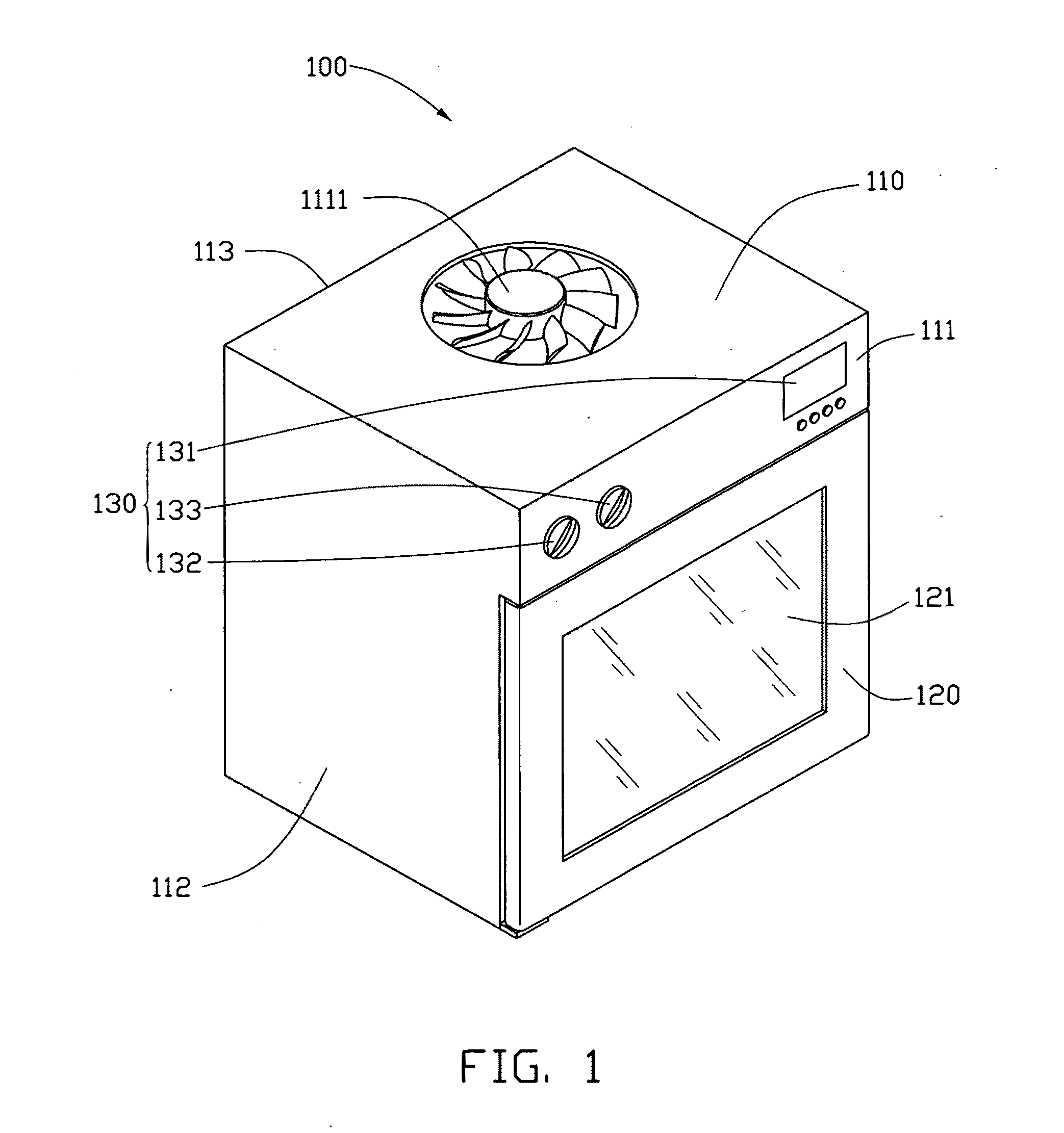 Carbon nanotube heater-equipped electric oven