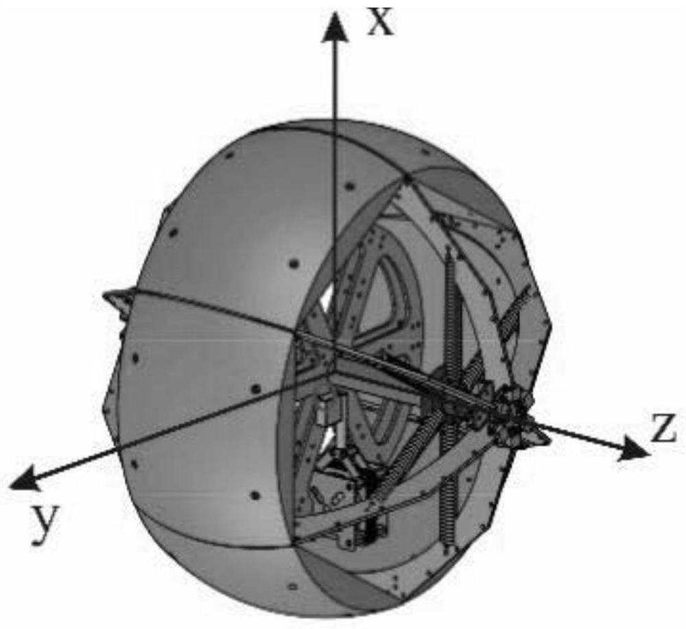 Spherical lander and planet landing method using spherical lander