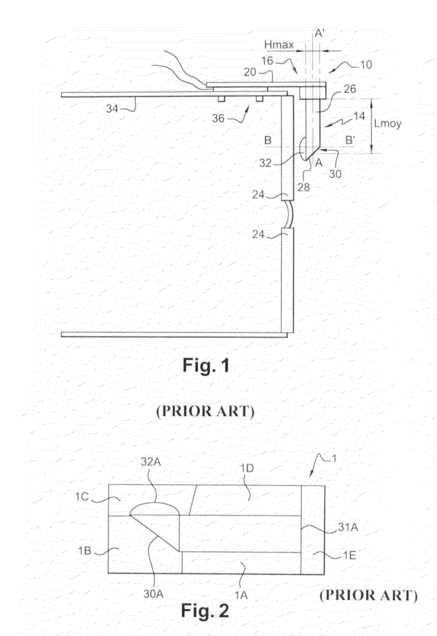 Method of fabricating a light duct of thermoplastic material