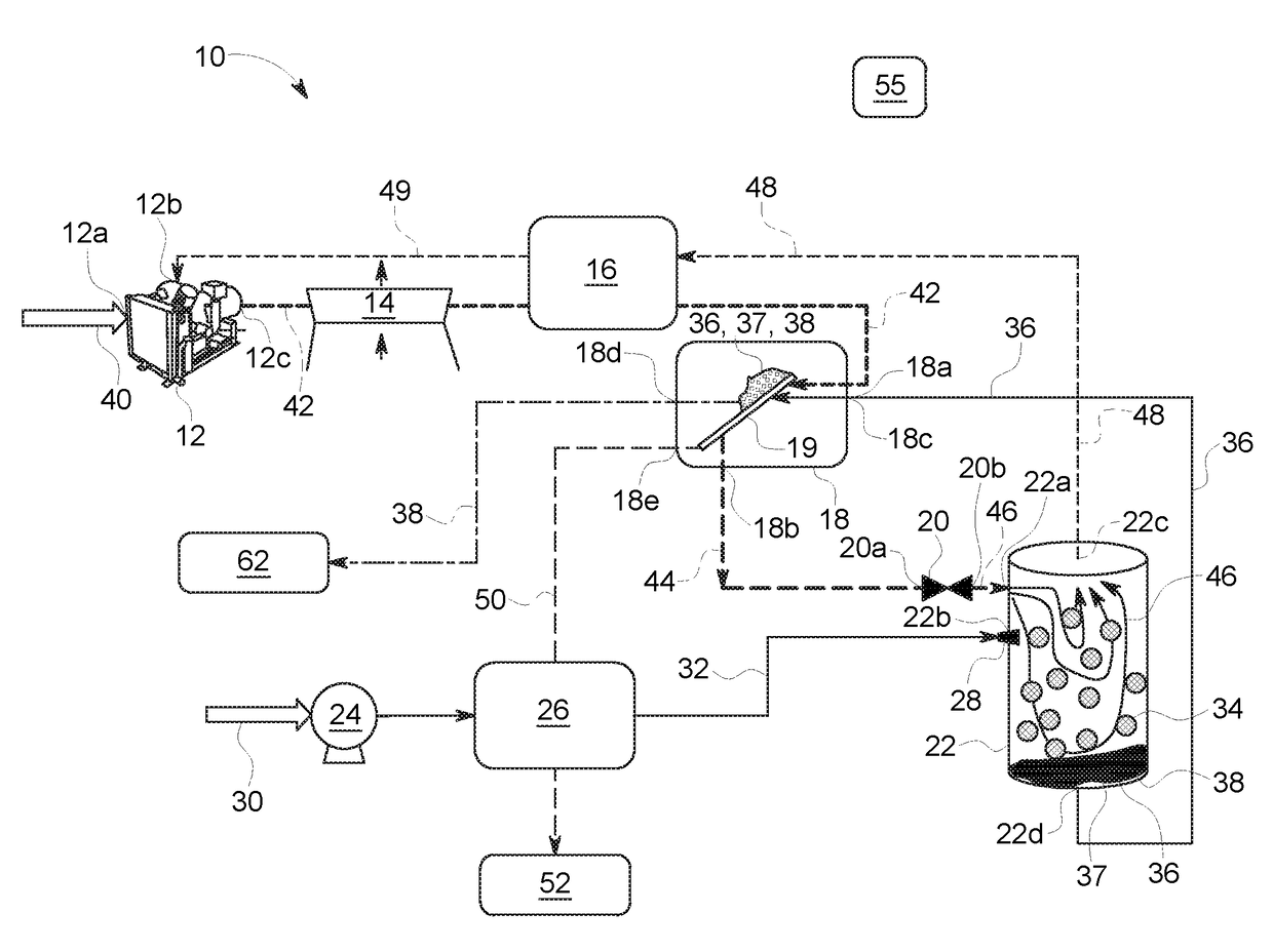 Water desalination system and method for fast cooling saline water using fast freeze process