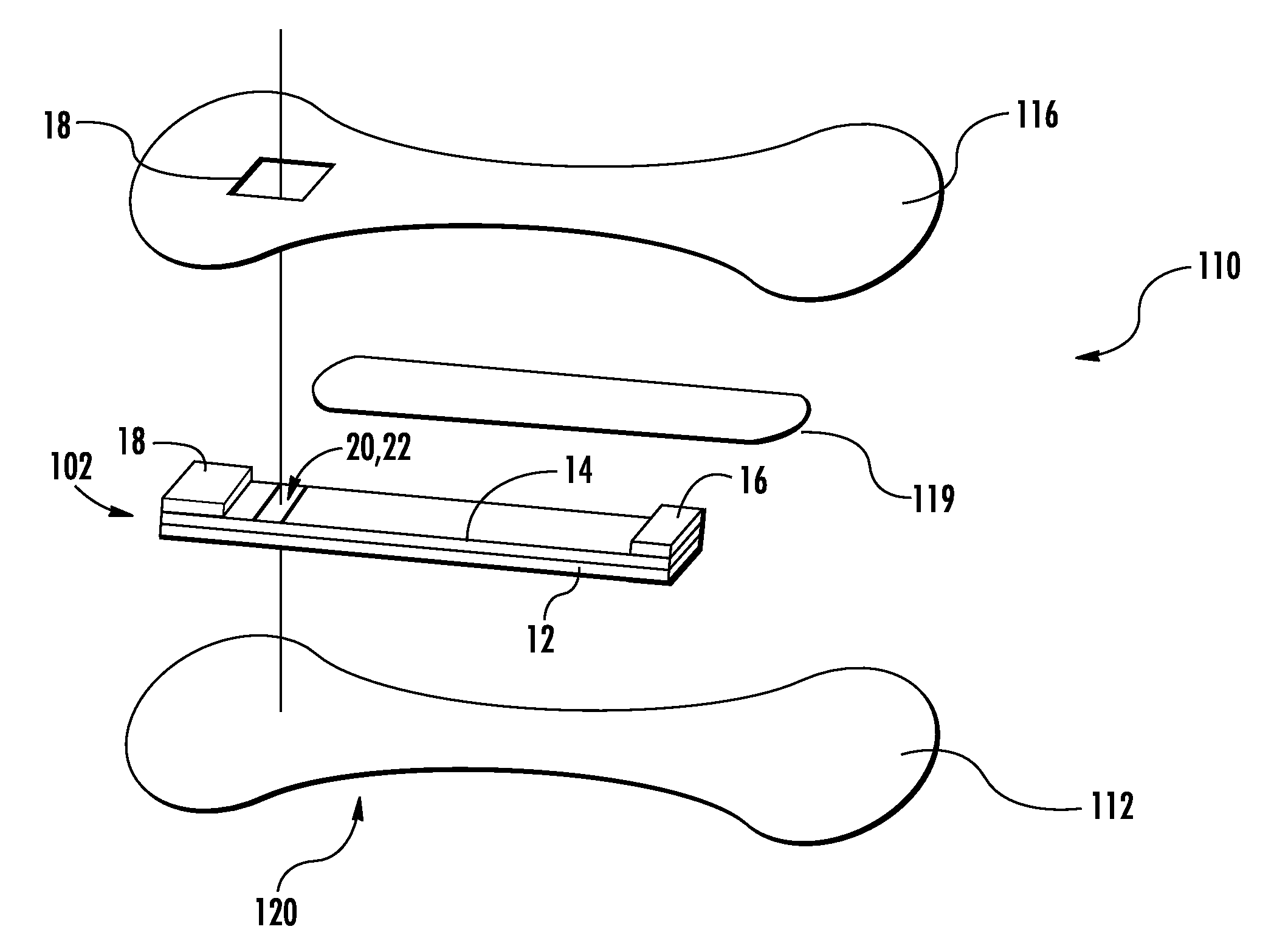 Lateral Flow Device for Attachment to an Absorbent Article