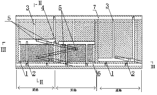 Slope ramp arrangement method applied to overhand cut-and-fill mining method stope