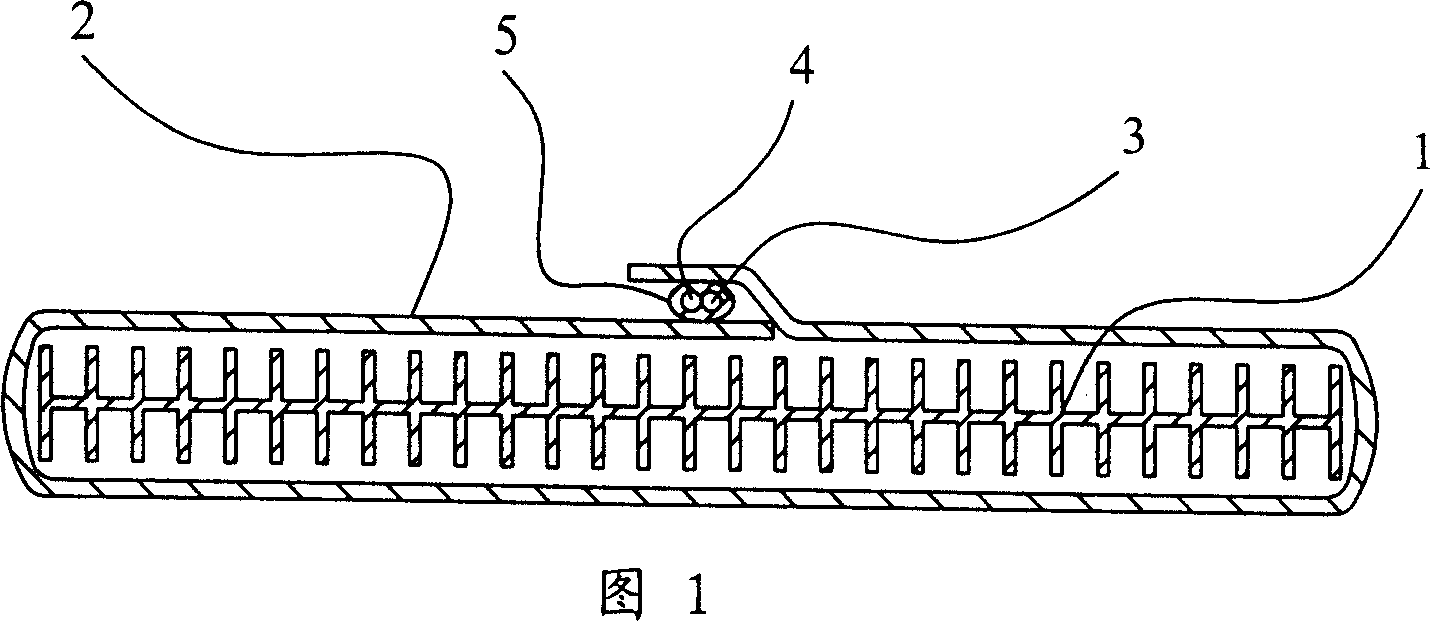 Depth measurement drainage plate structure provided with shielding layer