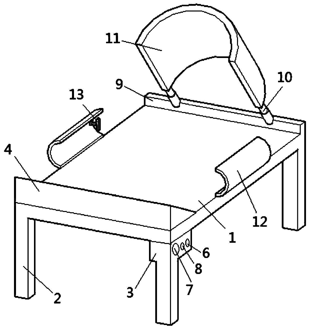 A medical imaging inspection device