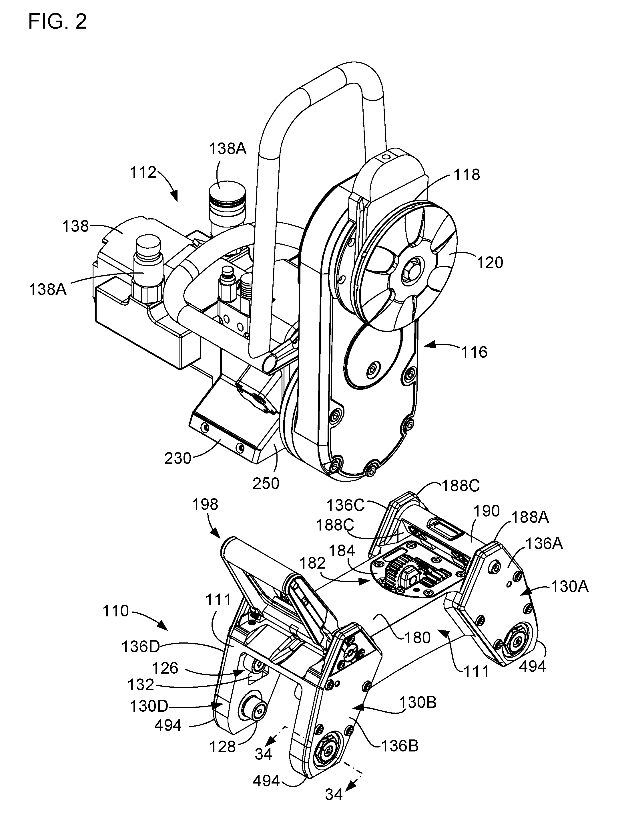 Methods and apparatus for movable machining tools, including for wall saws