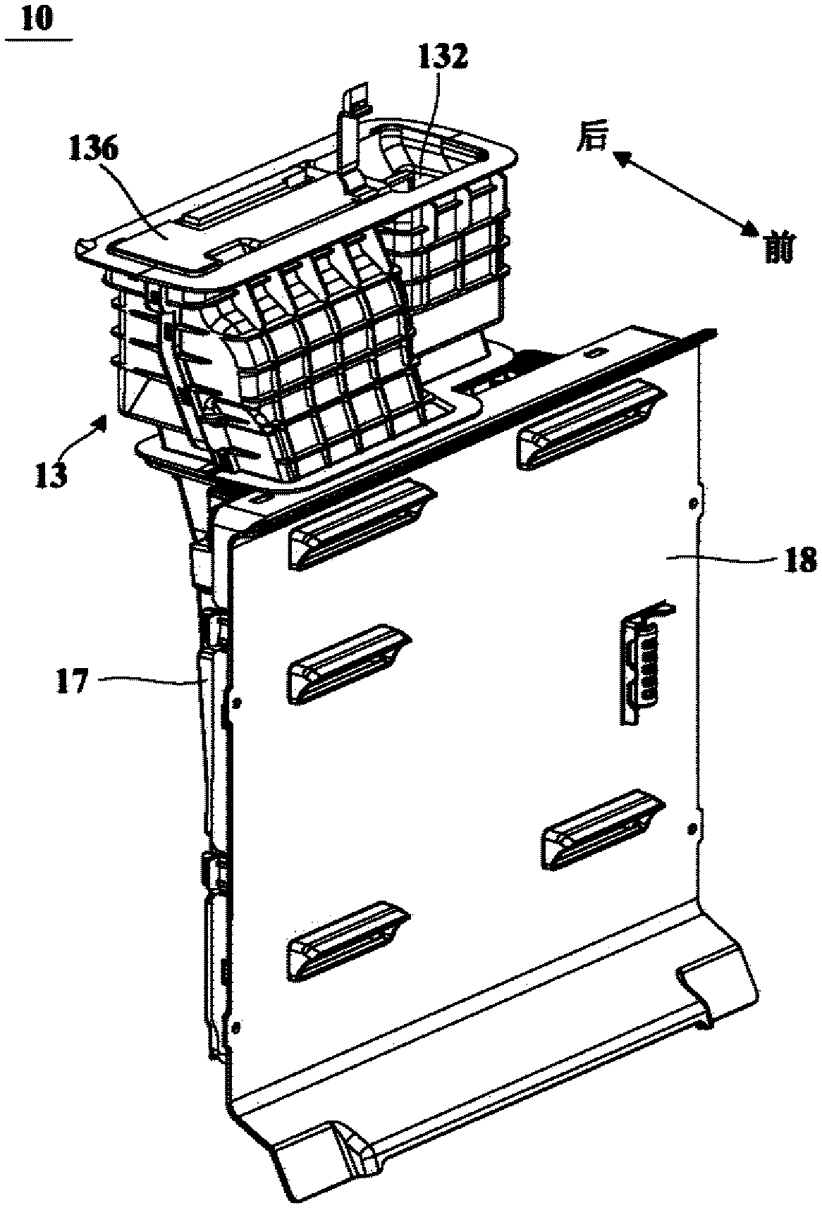 Air flue assembly for refrigerator and refrigerator