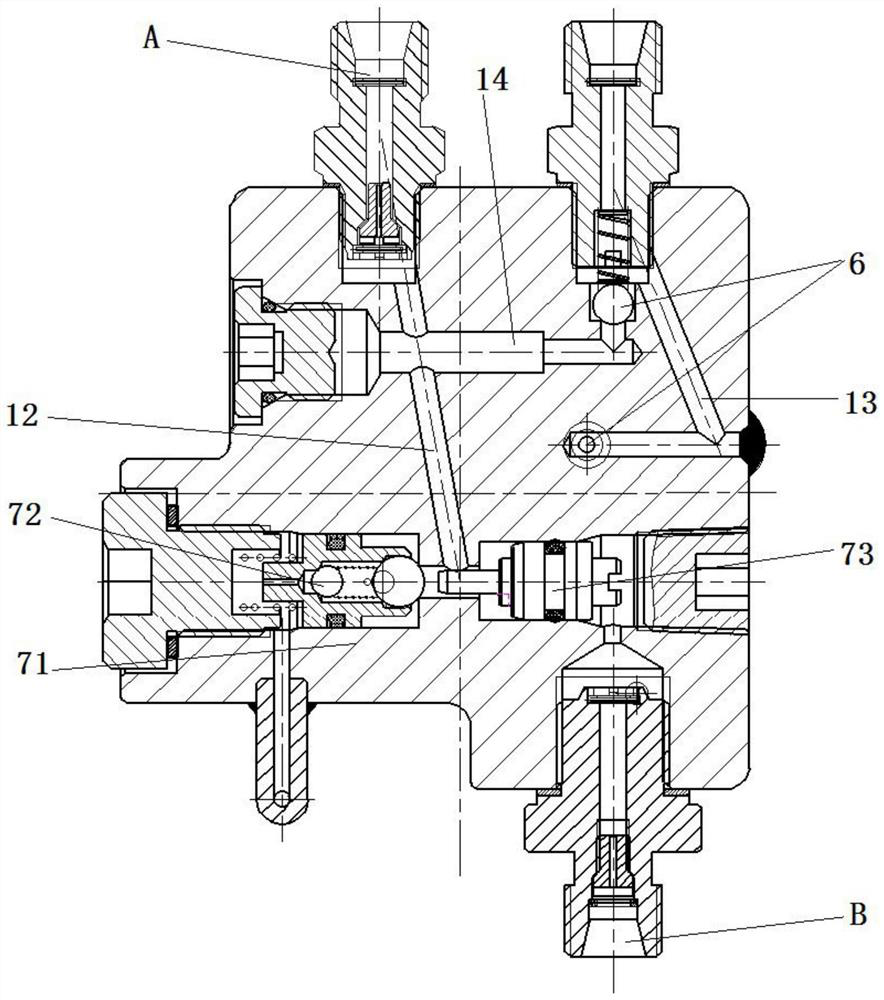 Non-differential follow-up synchronous double-cylinder lifting mechanism